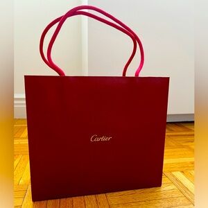 Cartier shopping bag